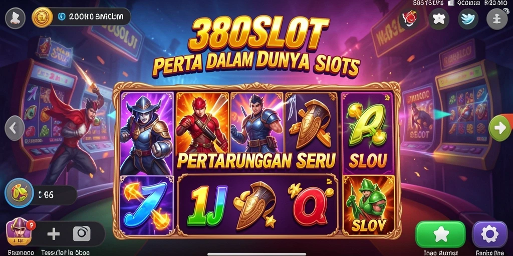 Screenshot gameplay 380SLOT menampilkan aksi pertarungan seru.