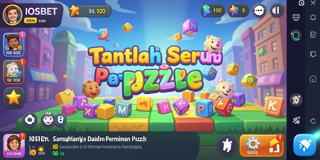 Tampilan gameplay menarik dari IOSBET yang menantang pemain.