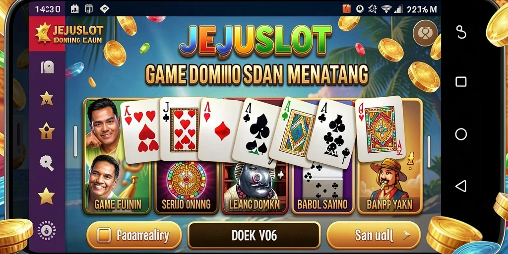 Tampilan gameplay dari JEJUSLOT dengan pemain yang bersaing.