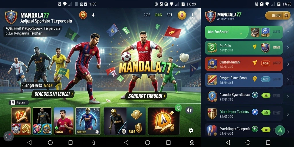 Screenshot gameplay MANDALA77 dengan fitur taruhan langsung yang menarik.