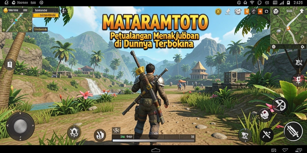 Tampilan menakjubkan dari gameplay dunia terbuka MATARAMTOTO.