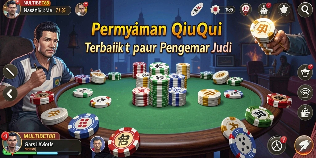Gameplay QiuQiu seru dengan tampilan menarik dan interaksi sosial.