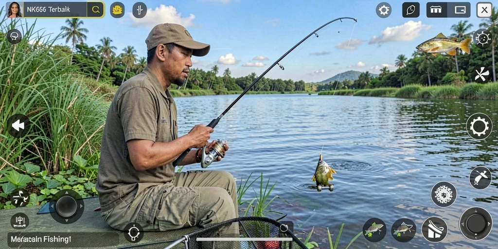 Menampilkan gameplay memancing yang menarik dan grafis menawan di NK666.