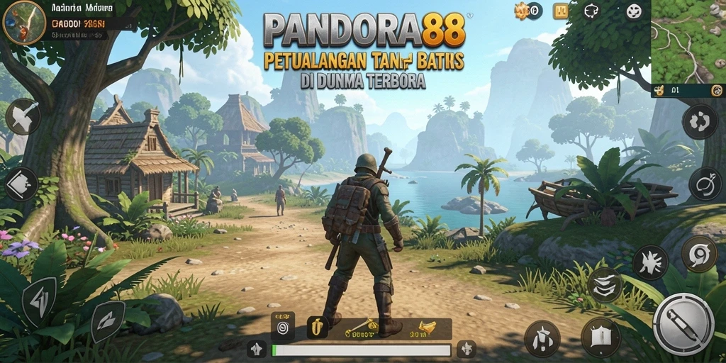 Gameplay seru PANDORA88 dengan lingkungan Open World yang memukau.