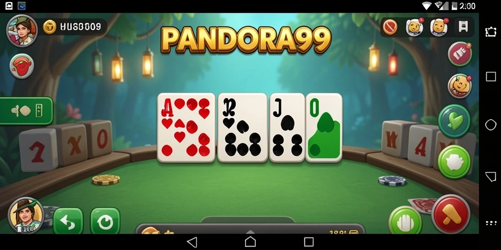 Tampilan gameplay super seru dalam PANDORA99
