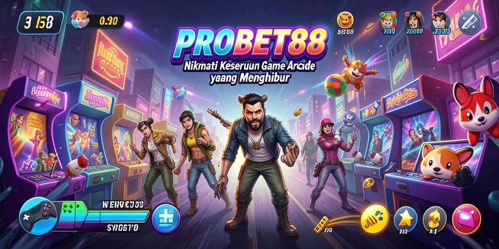 Gameplay seru PROBET88 dengan tantangan menantang yang menghibur.