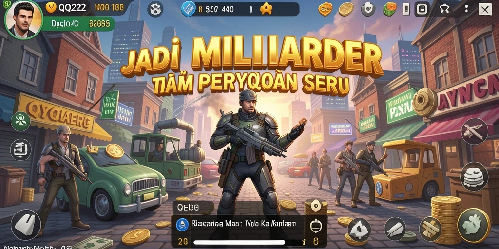 Tampilan gameplay menarik dari QQ222 yang penuh strategi Tycoon.