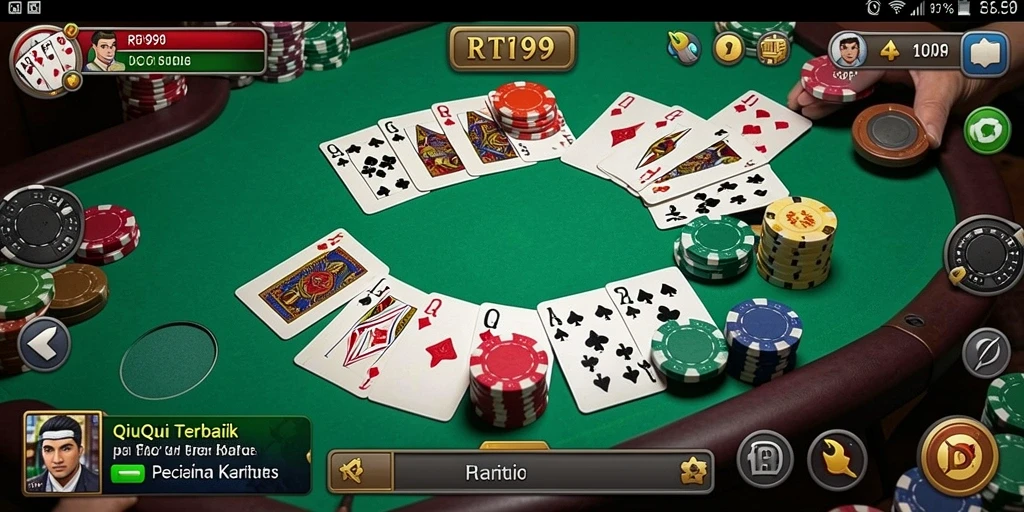 Gameplay QiuQiu yang menarik dan seru di RT99.