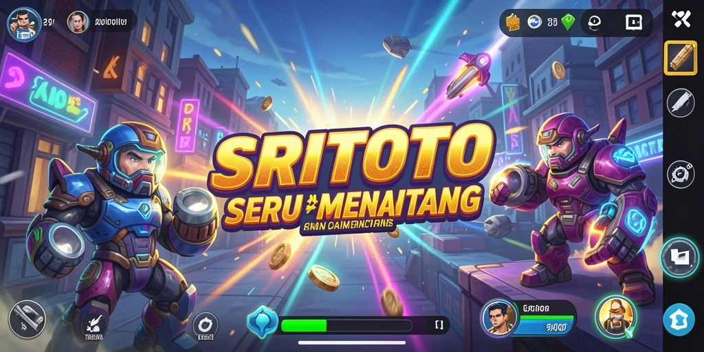 Tampilan gameplay SRITOTO yang mengasyikkan dan penuh warna.