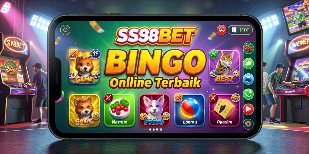 Tampilan gameplay seru dalam aplikasi SS88BET Bingo.